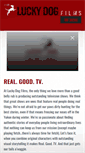 Mobile Screenshot of luckydogfilms.com